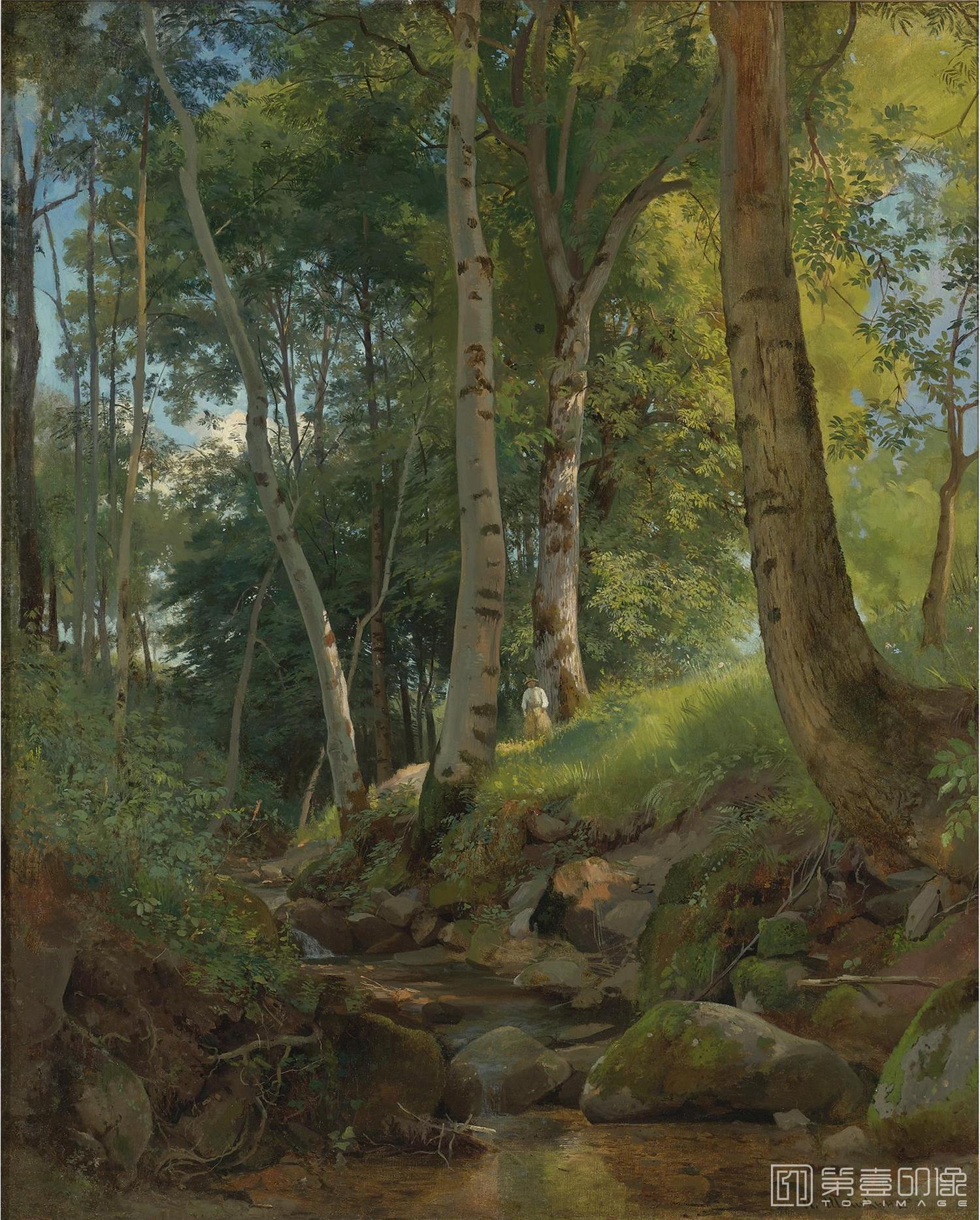 油画-伊凡·伊凡诺维奇·希施金 Ivan Shishkin作品集-50